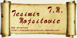 Tešimir Mojsilović vizit kartica